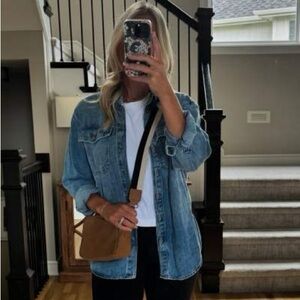 Target Universal Thread Denim shirt